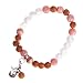 Produktbild Linda Giese Mala Gebetsarmband Bergkristall & Rhodochrosit Liebesglück