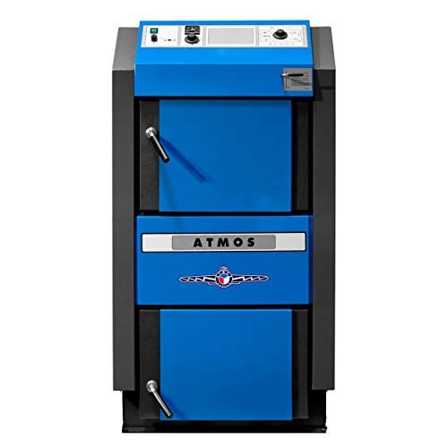 Holzvergaser Atmos KS3342 DC25 GSE Kessel mit 2 Pufferspeichern