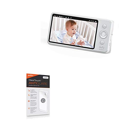 BoxWave Screen Protector Compatible with Eufy 720p Video Baby Monitor - ClearTouch Anti-Glare (2-Pack), Anti-Fingerprint Matte Film Skin