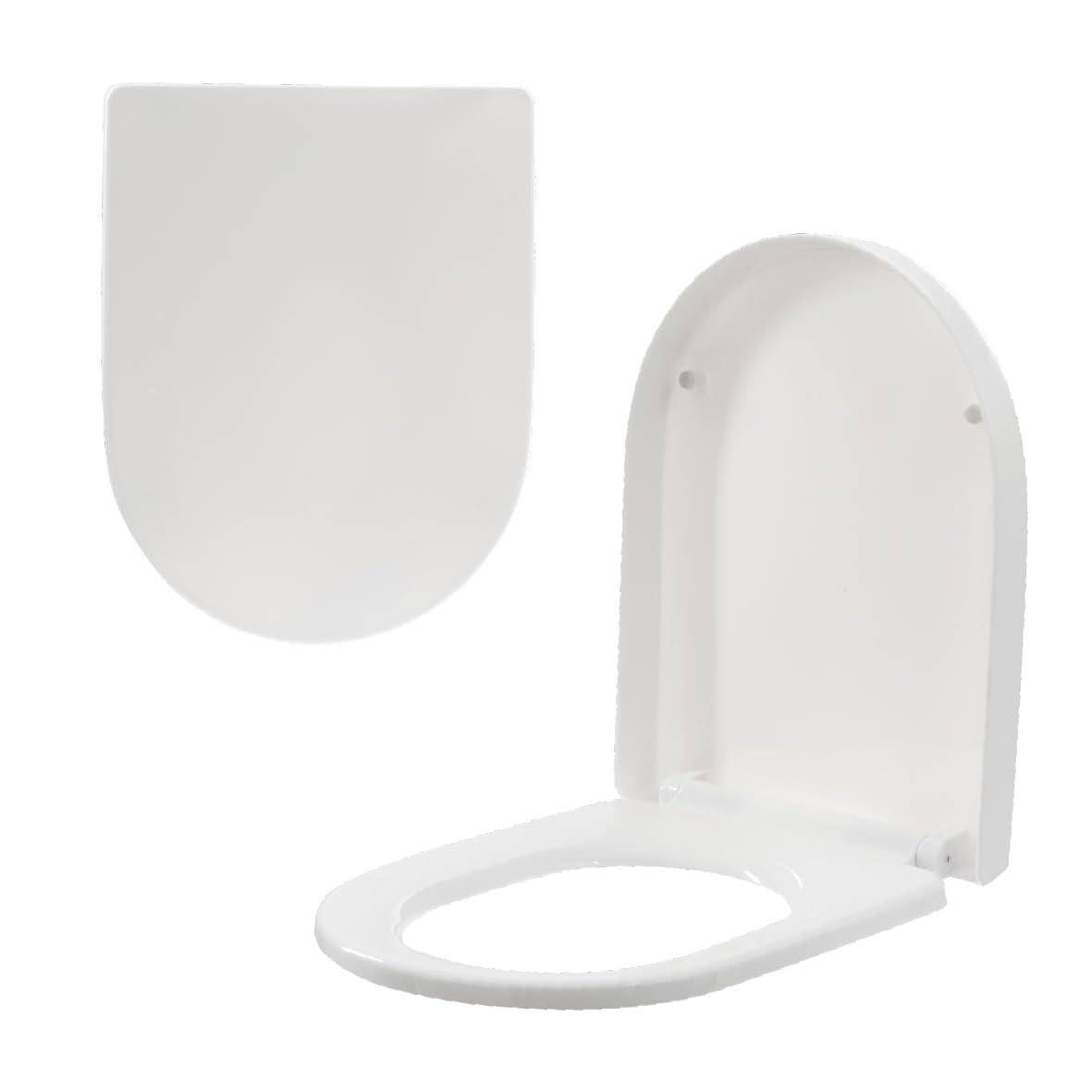 Anika D-Shaped Toilet Seat / Soft Close With Quick Release