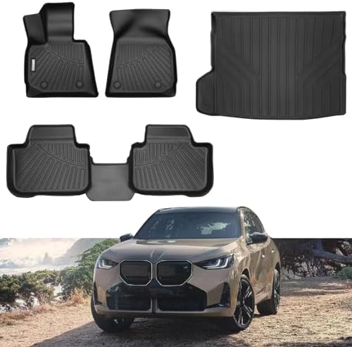 Amazon.com: Floor Mats & Trunk Mat Fit for 2025 All-New BMW X3 M50/30 ...