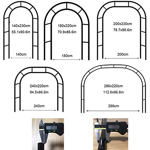 Treillis de pergola pour arc de rose créant un passage ombragé unique - 5