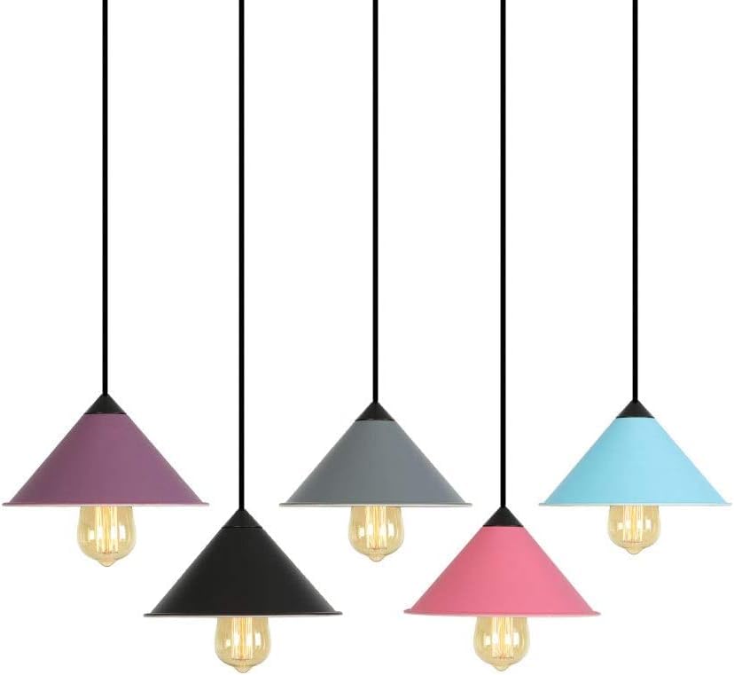 Lámparas de araña Led modernas E27 con cabezal giratorio ajustable 2