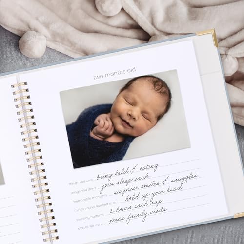 Zicoto ZIC-BABYB7-BLU_24-068D Keepsake Baby Memory Book thumb #1