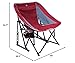 GCI Outdoor Pod Rocker Sling-Style Outdoor Rocking Chair with Beverage Holder & Phone Pocket