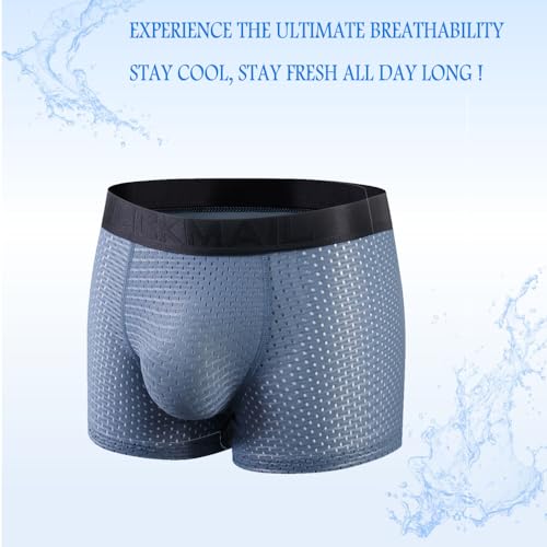 Jockmail BS Mens Butt Padded Underwear Mens Mesh Shapewear Boxer Briefs thumb #3