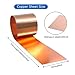 Uxney Copper Sheet Roll,34 Gauge Copper Flashing, 4