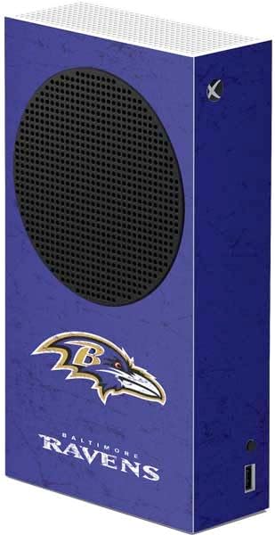 Skinit Decal Gaming Skin Compatible with Xbox Series S Console - Officially Licensed NFL Baltimore Ravens Design