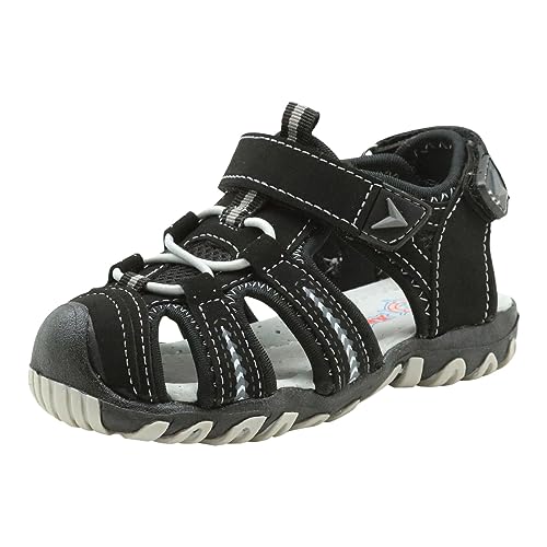 Children's Boys And Girls' Soft Sole Open Toe Sports Beach Sandals Front And Rear Bag Non Slip Toddler Sandals Size 5