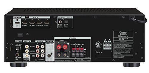 Pioneer Surround Sound A/V Receiver - Black (Vsx-532) #TOP1