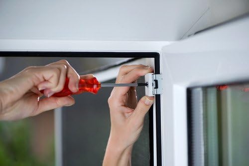 tesa Insect Stop Door Adapter ALU COMFORT, For Mounting the tesa Insect Stop ALU COMFORT Screens, Without Drilling - Image 4