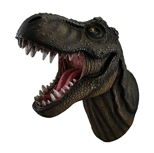 Busto Decorativo de Pared T-Rex de Resina miniatura 2