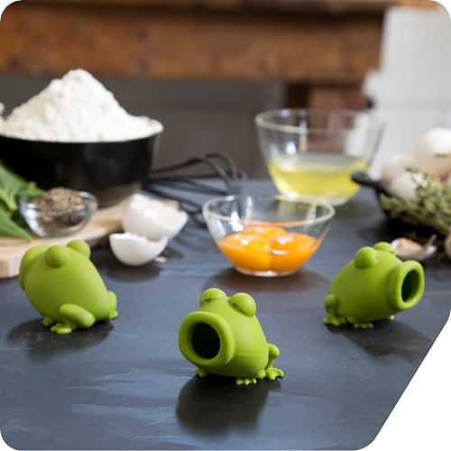 Peleg Design YolkFrog – Separatore di Tuorlo in Silicone – BPA Free, Lavabile in Lavastoviglie – Strumento Perfetto per Chef Casalinghi - immagine 6
