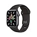 2020 Apple Watch SE (GPS, 40 mm) Aluminiumgehäuse Space Grau, Sportarmband Schwarz