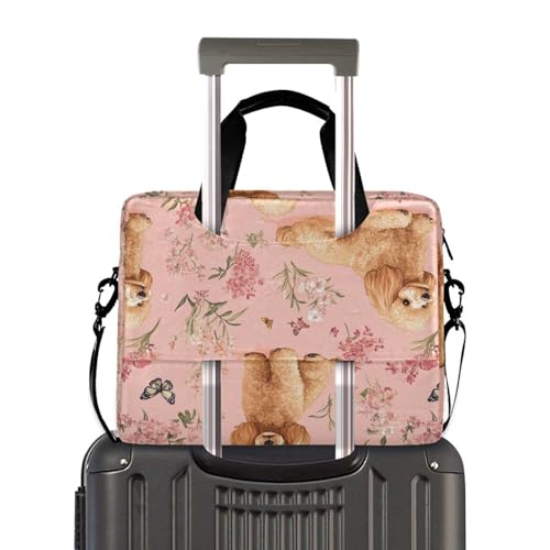 Maletín Crossbody para Laptop 15.6 pulgadas Rosa miniatura 4