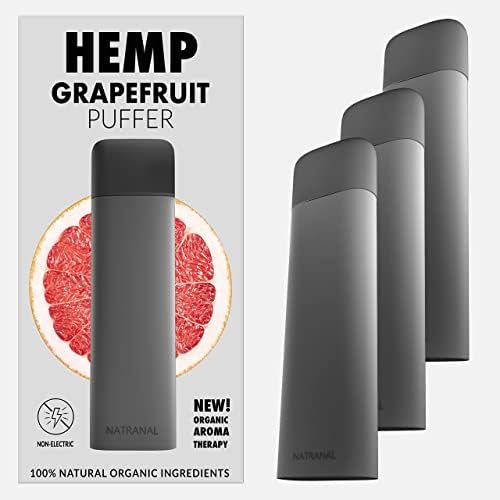 Natranal Quit Smoking Inhaler | New & Safe Way to Habit Replacement Grapefruit Flavor 3PK