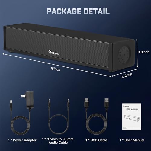 Wohome Wohome 2.1 Computer Speakers G90 の商品画像 6