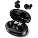Produktbild Bluetooth Kabellos Kopfhörer in Ear mit Mikrofon IPX7 Wasserdicht HiFi Stereo CVC 8.0 Noise Cancelling für Anrufe Wireless Earbuds mit Smart LED Digitalanzeige Kompatibel mit iOS Android