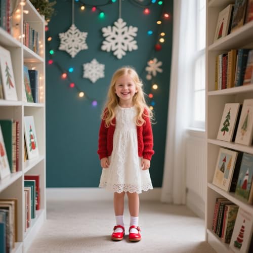 Image of Otter MOMO Toddler /Little Girls Mary Jane Slip-on School Uniform Party Dress Shoes