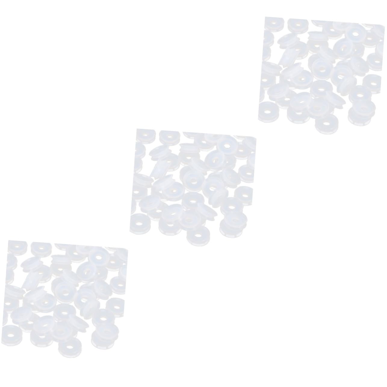 ABOOFAN 3sets Silicone Pressure Cooker Valves Gaskets Sealing Rings for Float Valves Easy to Install Safe for Kitchen Use Compatible with Various Pressure Cookers 50pcs*3