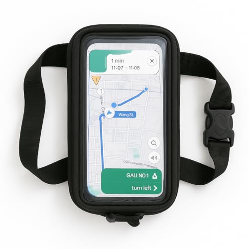 Image of NISHI Universal Mobile Holder /Stand /Mount Pouch for Scooters Scooty (Vespa)