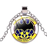 Soviet Army Special Forces Spetsnaz GRU Necklace Glass Dome Vintage Pendant Men's Chain Choker Women Jewelry Wholesale