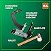 Metabo HPT Flooring Stapler, Pro-Preferred Pneumatic Power Nailers in Flooring Tools, Power Stapler with Detachable Long-Reach Handle, 15.5 Gauge, 1/2” Staples, Length 1” to 2”, N5010AB