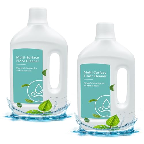 2 Pack of 33.8 Fl Oz Floor Cleaning Solution for Dreame and Mova Robot