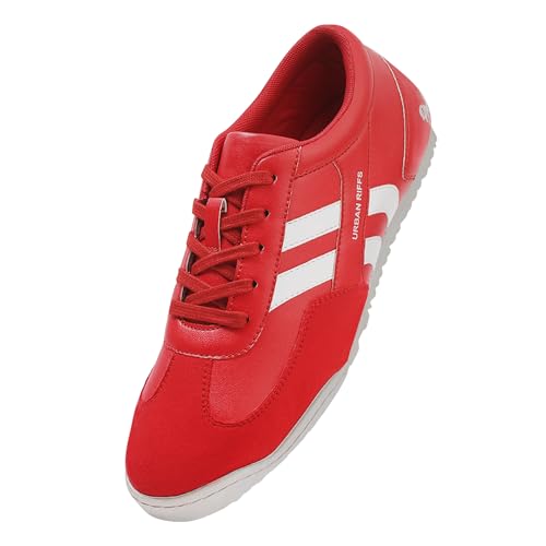 Image of Neeman's The Urban Riffs Sneakers for Men | Comfortable and Lightweight Casual Lace Up Shoes for Boys | All Day Wear | Stylish and Trendy | Walking Sneakers