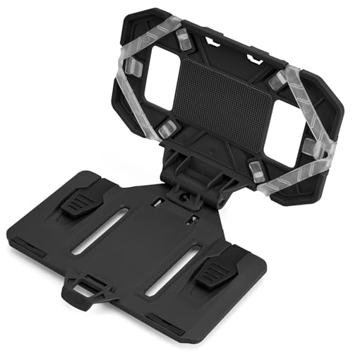 Jueachy Tactical Vest Phone Mount: Plate Carrier Phone Holder - Pouch Molle Cell Phone Holder for Screen Size 4.7