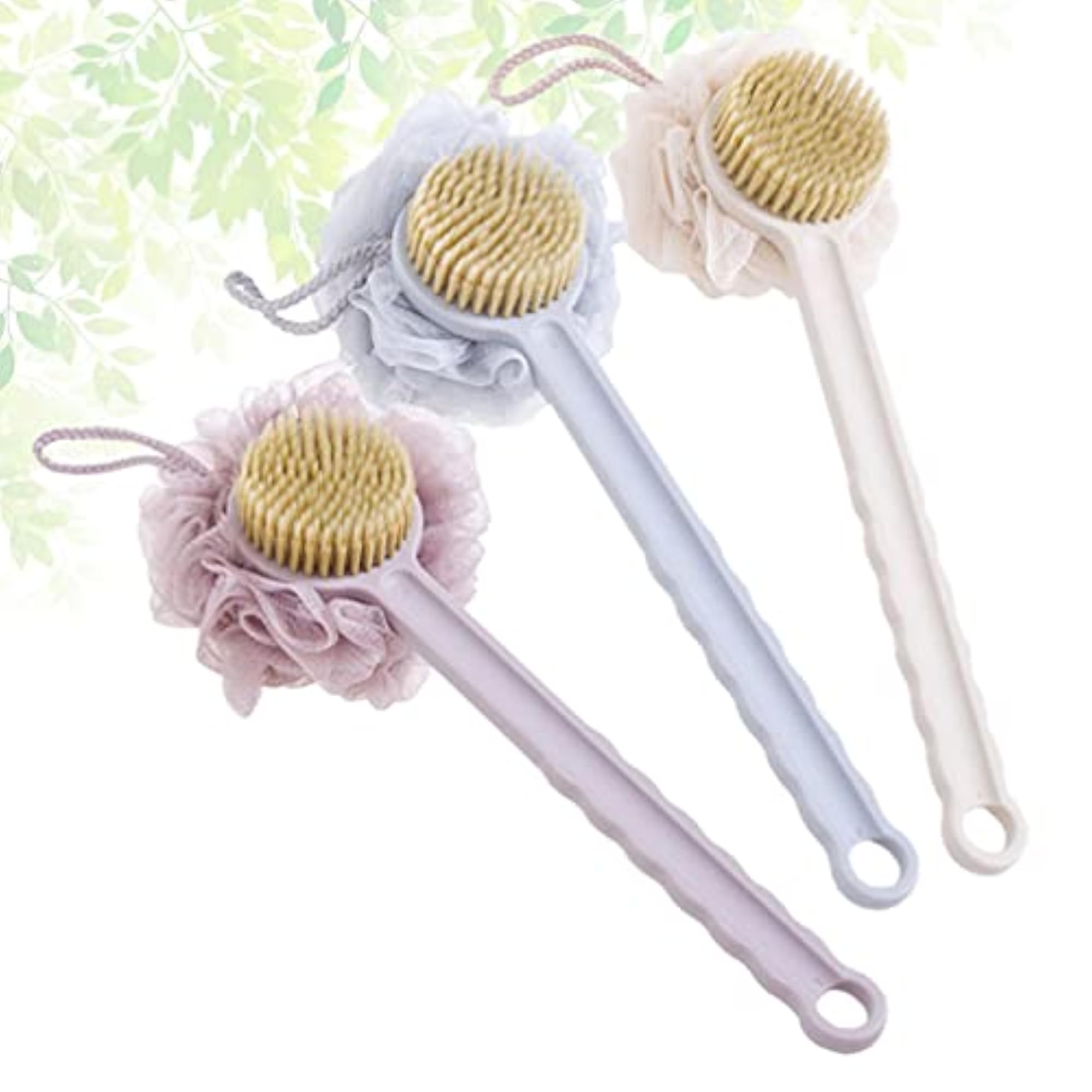 Double Sided Soft Shower Body Brush for Exfoliating