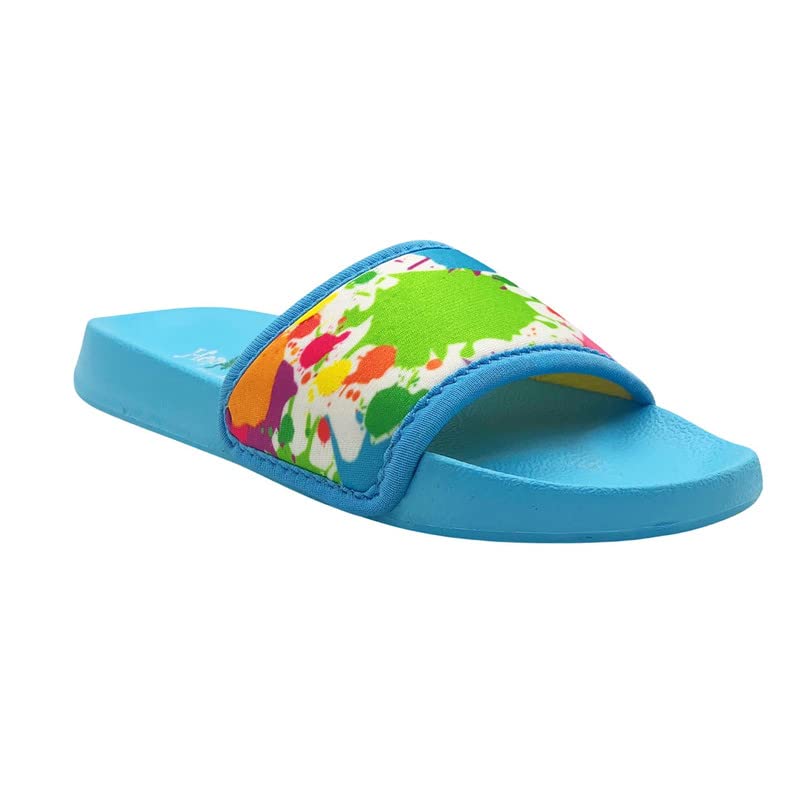 Image of KazarMax Hopits Kids & Girls Printed Flip Flop /Soft, Comfortable, Indoor & Outdoor Slippers