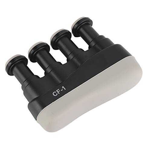 Exercitador de mão ajustável, treinador de dedos portátil, multifuncional para iniciantes de piano e