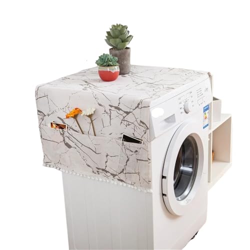 ZHOUXYFDC Tappetino per Lavatrice Fundas Antipolvo geométricas Fundas for Lavadora Fundas Antipolvo for refrigerador(55x130CM,Style1)