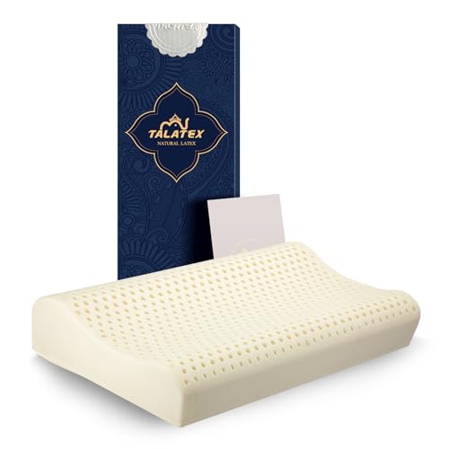 TALATEX Natural Premium Latex Pillow (Soft Standard)