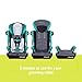 Baby Trend Hybrid SI 3-in-1 Combination Booster Car Seat with Side Impact Protection, Hoboken Teal