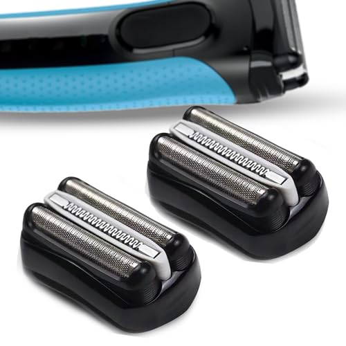 JEVONG 2 Pack 32B Series 3 Shaver Replacement Head for S3 Shaver 3040s Foil & Cutter Shaver Replacement Heads for 3040s 3000s 301s 3090s 3080s...