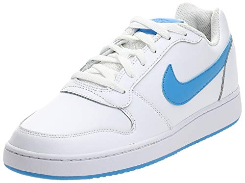 nike ebernon low white blue