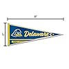 Rico Industries NCAA Delaware Fightin Blue Hens Classic 12" x 30" Felt Wall Décor Pennant - Great for Home/Bed Room/Man Cave Décor #4