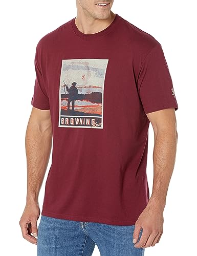 Browning Buckmark t-shirt manches courtes : idéal pour vos week-ends de chasse et bivouac