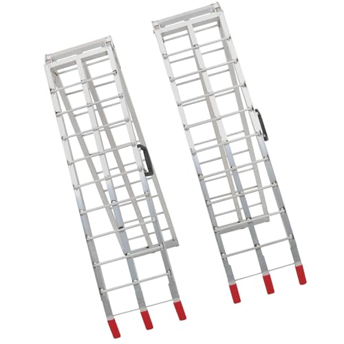Rampas de carga de aluminio plegables de 2 piezas 750 lbs miniatura 2