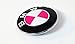 Hot Pink Magenta Sticker Overlay Vinyl for All BMW Emblems Caps Logos Roundels