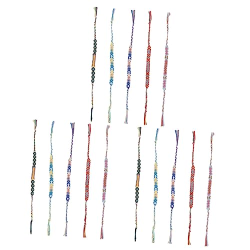 Bracelet tressé main pour voyage et usage quotidien look bohème