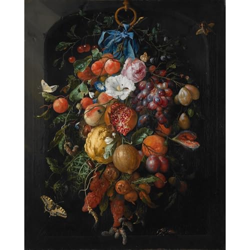 Toile Bouquet de fleurs déco salon élégante reproduction grand format 30x40
