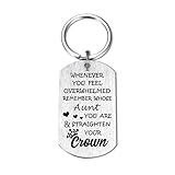 Remember Whose Aunt Uncle You are Funny Gifts Birthday Keychain from Niece Nephew