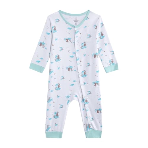 Image of Mothercare Baby Romper Sleepsuit Autumn Print Full Sleeve Pink
