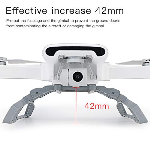 Rcgeek Landing Gear Leg Extension Floating Stick Kits Compatible with XIAOMI FIMI X8 SE 2020 Drone Landing on Water FIMI X8 SE 2020 Drone Extenders Holder Emergency Landing Training Part Accessories W - Thumbnail 3
