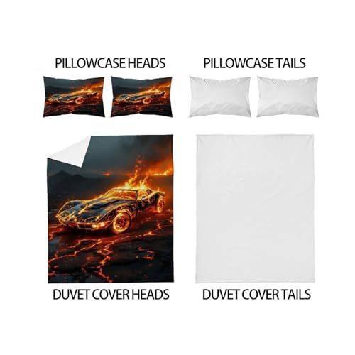 Housse de couette king size en microfibre résistante pour préserver la douceur