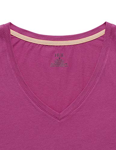 Image of HUE Women's 3 /4 Sleeve V-Neck Sleep Tee