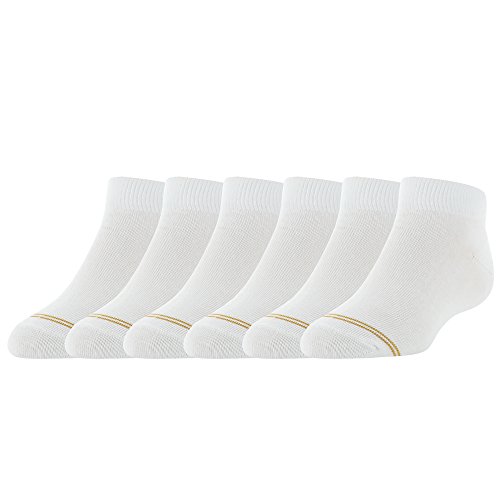 Gold Toe Little Girls' 6 Pack Flat Knit Quarter